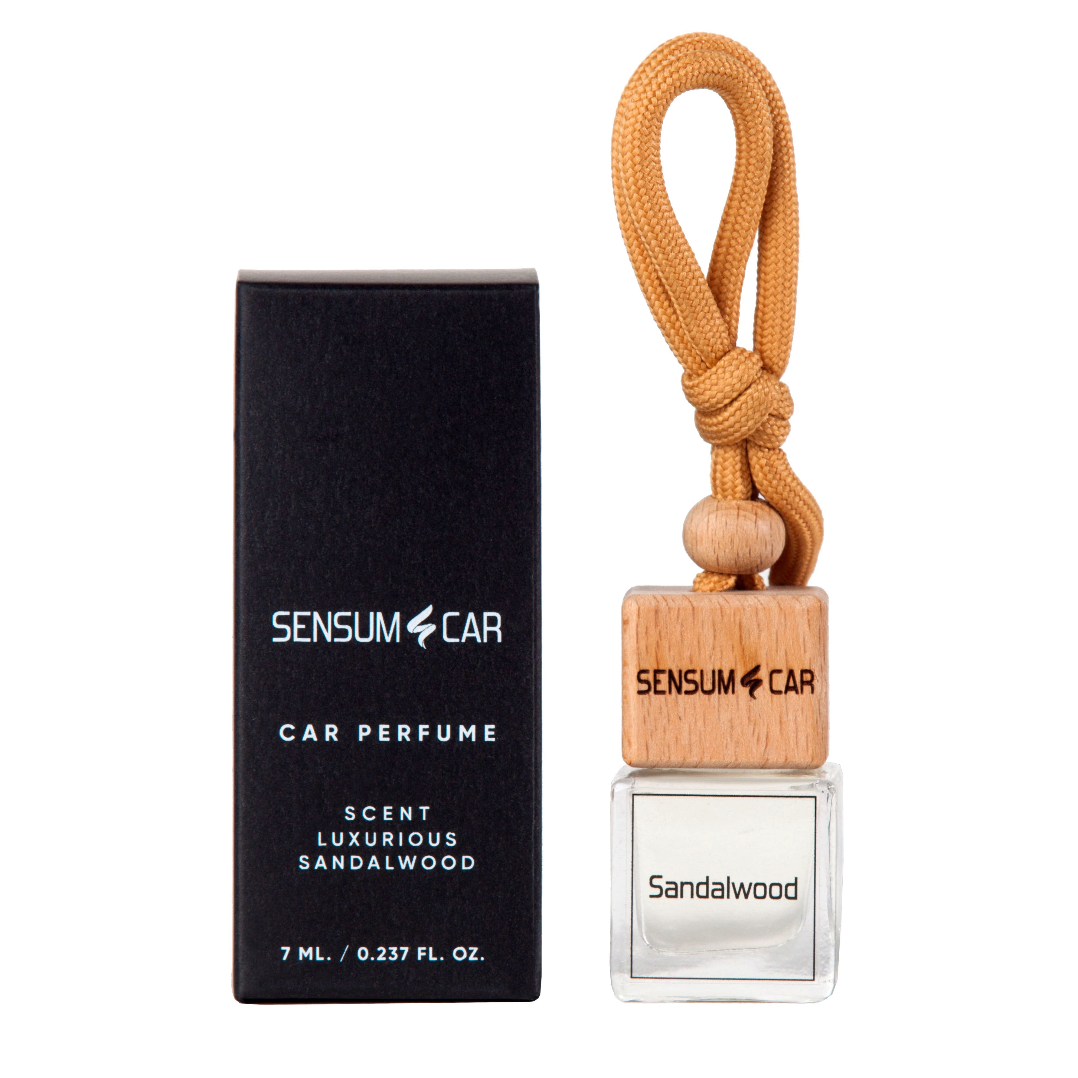🎁 SENSUM CAR Luxury Perfume with hanging bottle - LUXURIOUS SANDALWOOD (100% off)